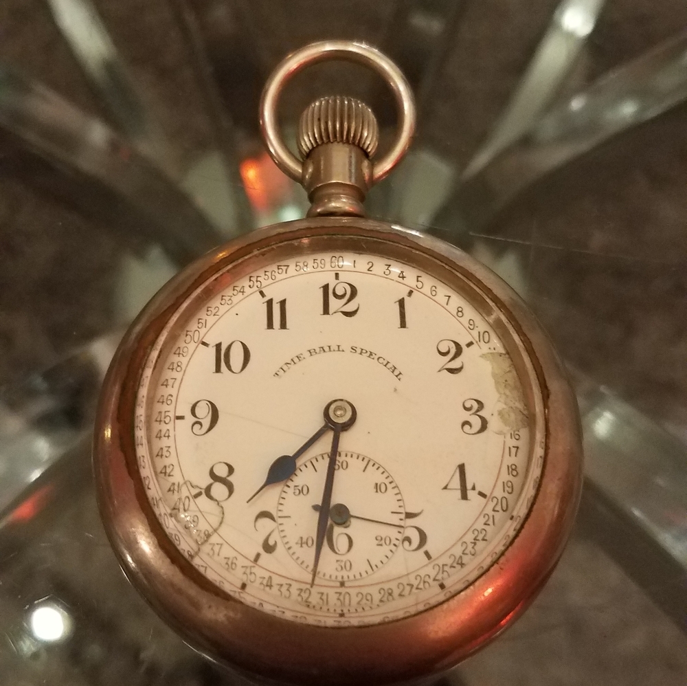 Vintage Time Ball Special Pocket Watch